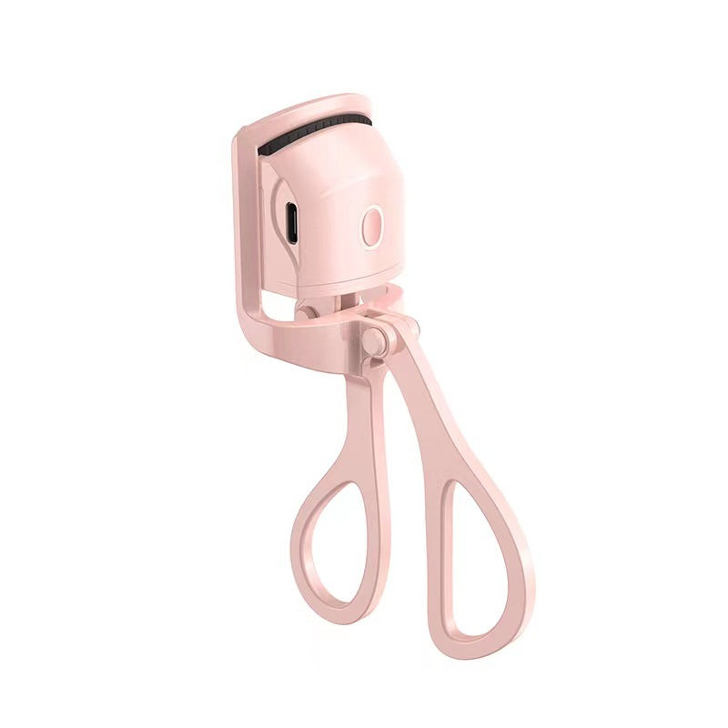 Heated Eyelash Curler Electric Temperature Control Mini Eyelash Curler Electric Portable Charging - GlowSpire