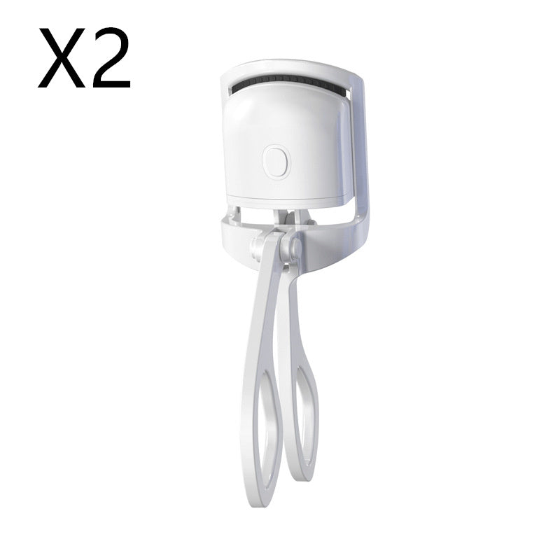 Heated Eyelash Curler Electric Temperature Control Mini Eyelash Curler Electric Portable Charging - GlowSpire