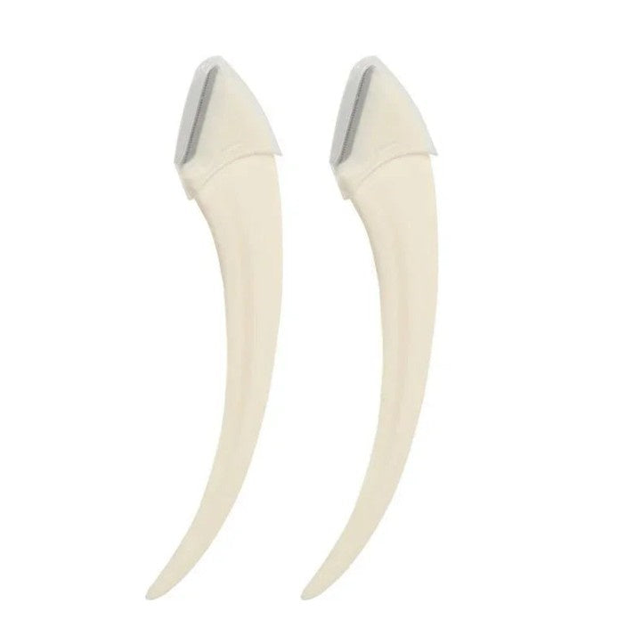 Eyebrow Trimming Knife With Comb Curved Moon Small Beauty Supplies Gadgets - GlowSpire