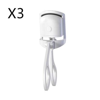 Heated Eyelash Curler Electric Temperature Control Mini Eyelash Curler Electric Portable Charging - GlowSpire